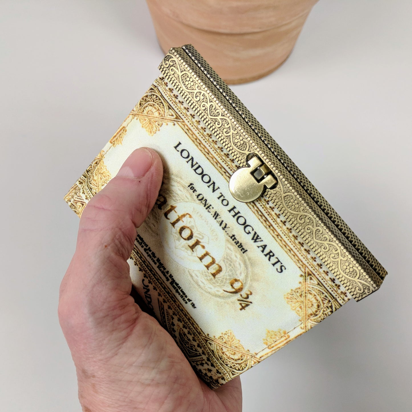 Platform Bar Lock Wallet