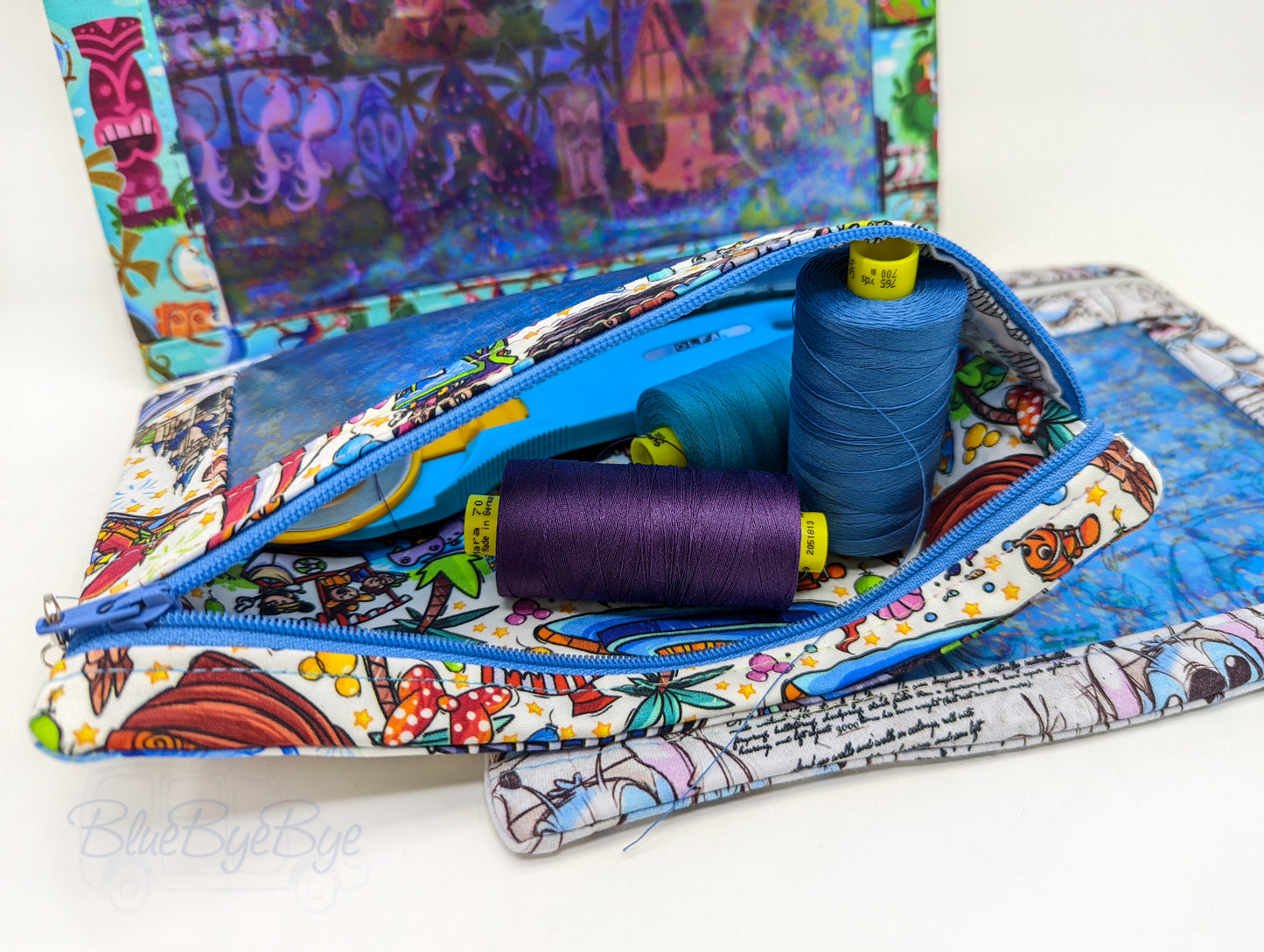 Zipper Pouches for Supplies, School, Work, Crafts, & Travel