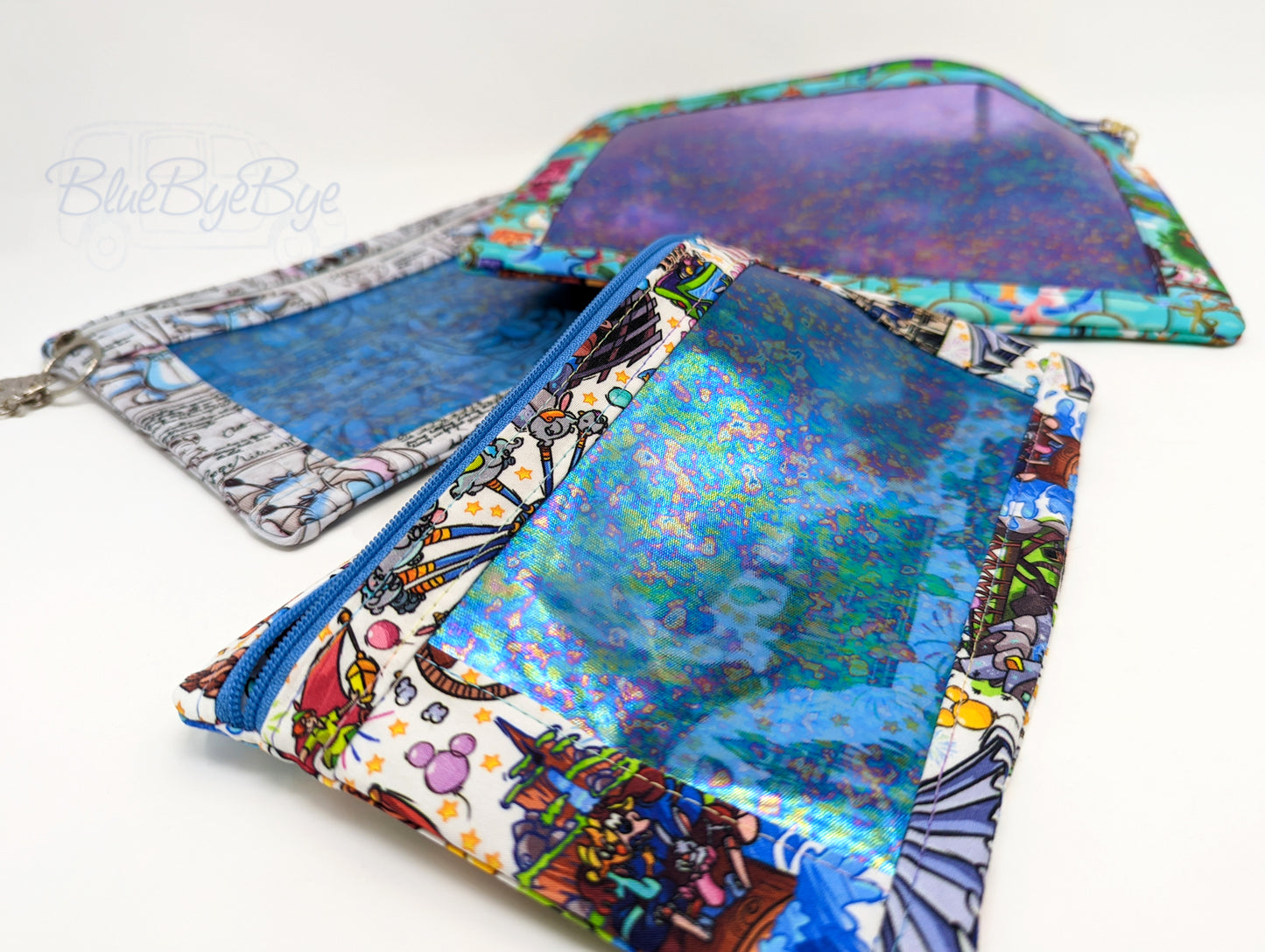 Zipper Pouches for Supplies, School, Work, Crafts, & Travel