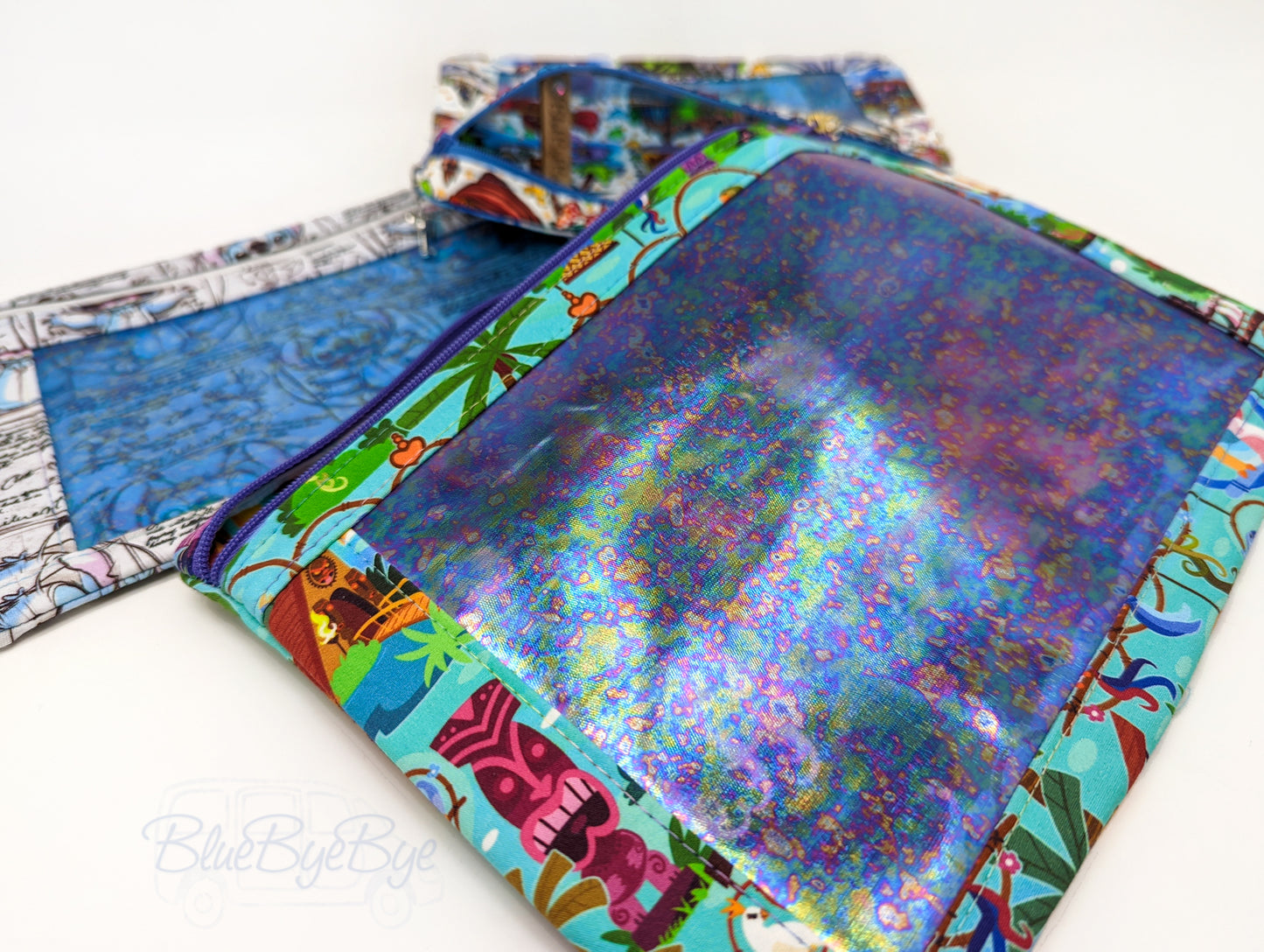Zipper Pouches for Supplies, School, Work, Crafts, & Travel