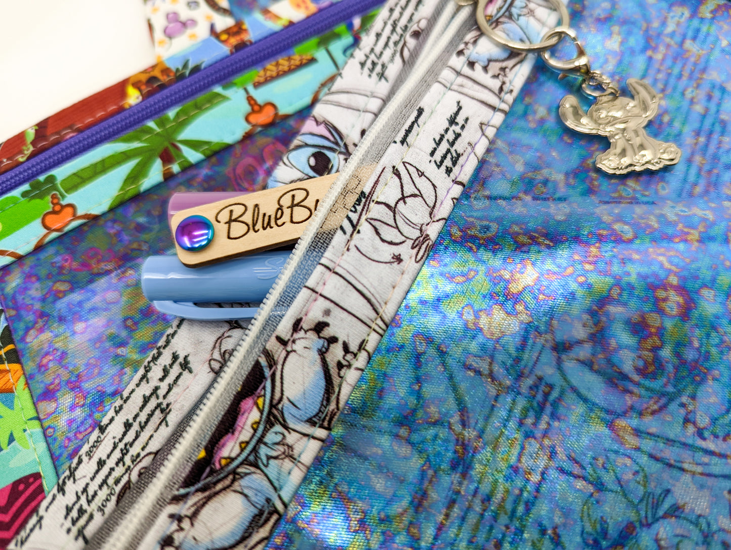 Zipper Pouches for Supplies, School, Work, Crafts, & Travel