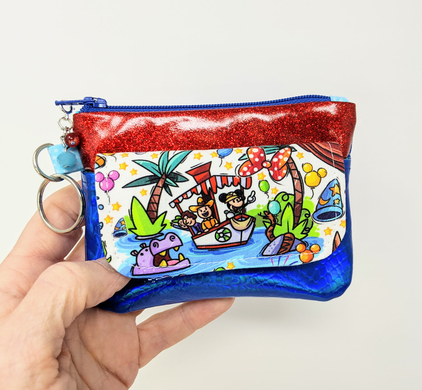 Cruisin' in the Jungle Pouch with Snap Pocket