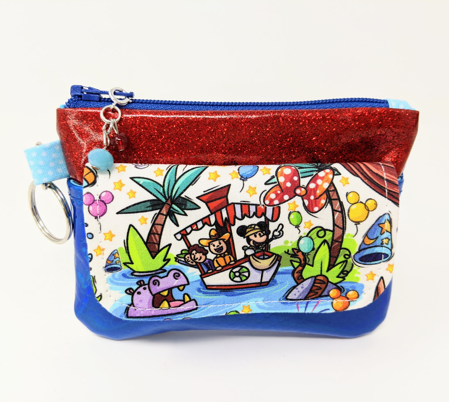 Cruisin' in the Jungle Pouch with Snap Pocket