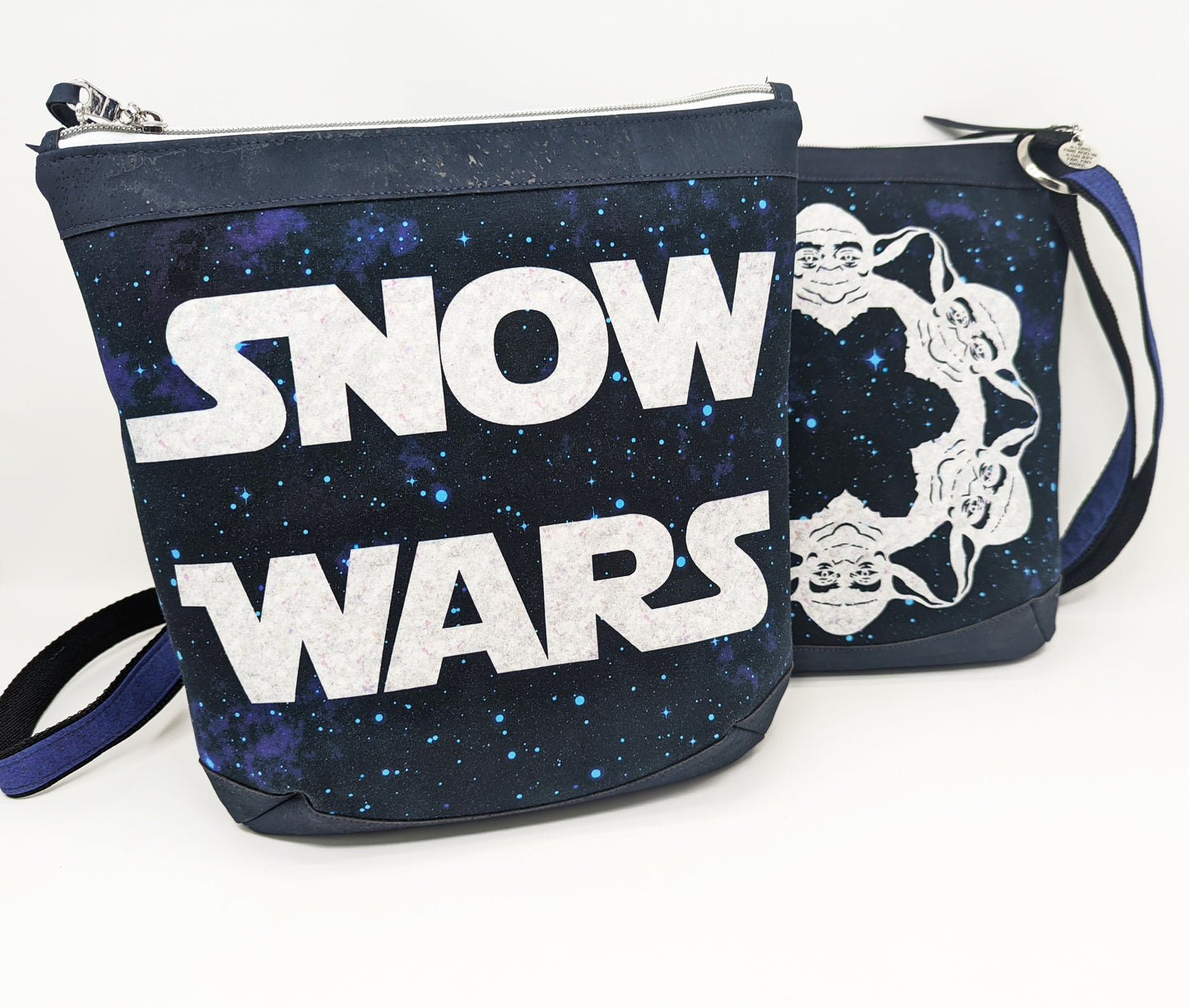 Snowflake Design Crossbody Bag