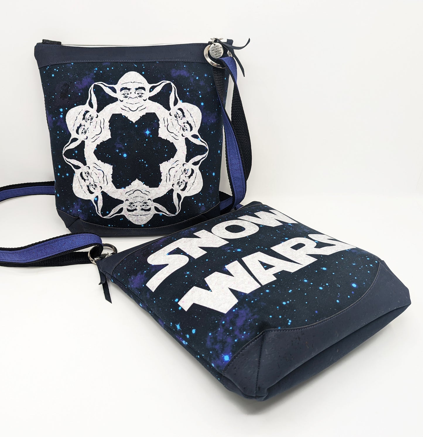 Snowflake Design Crossbody Bag