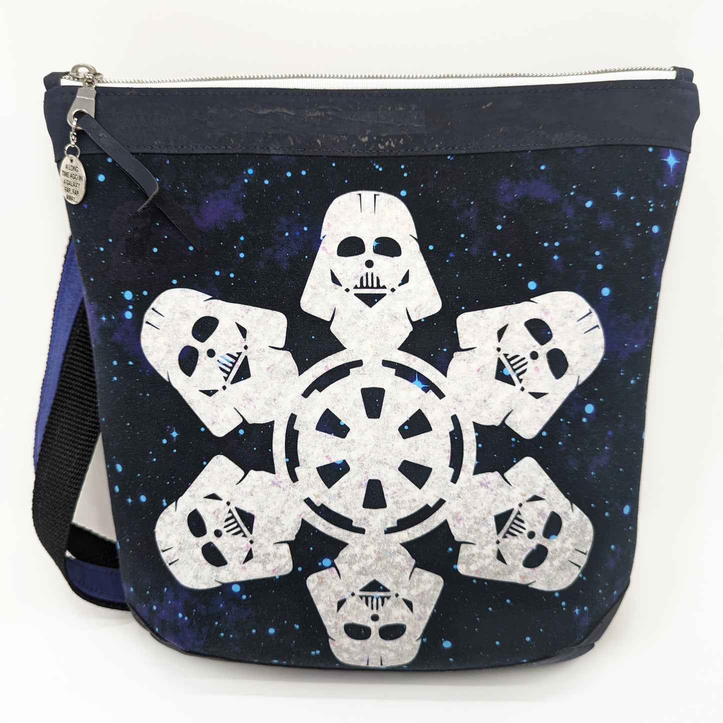 Snowflake Design Crossbody Bag