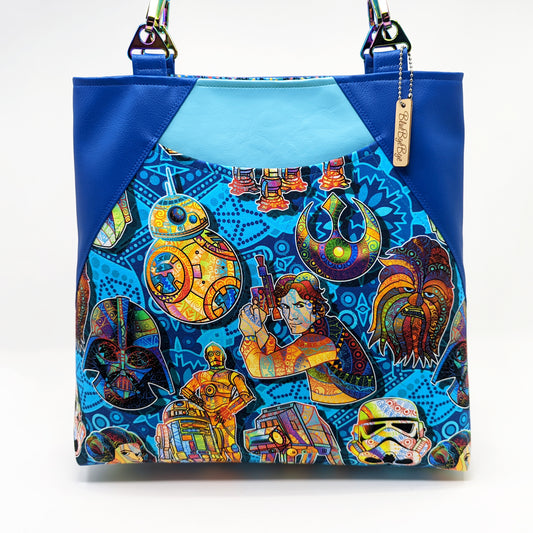Zentangle Galaxy Shoulder Bag
