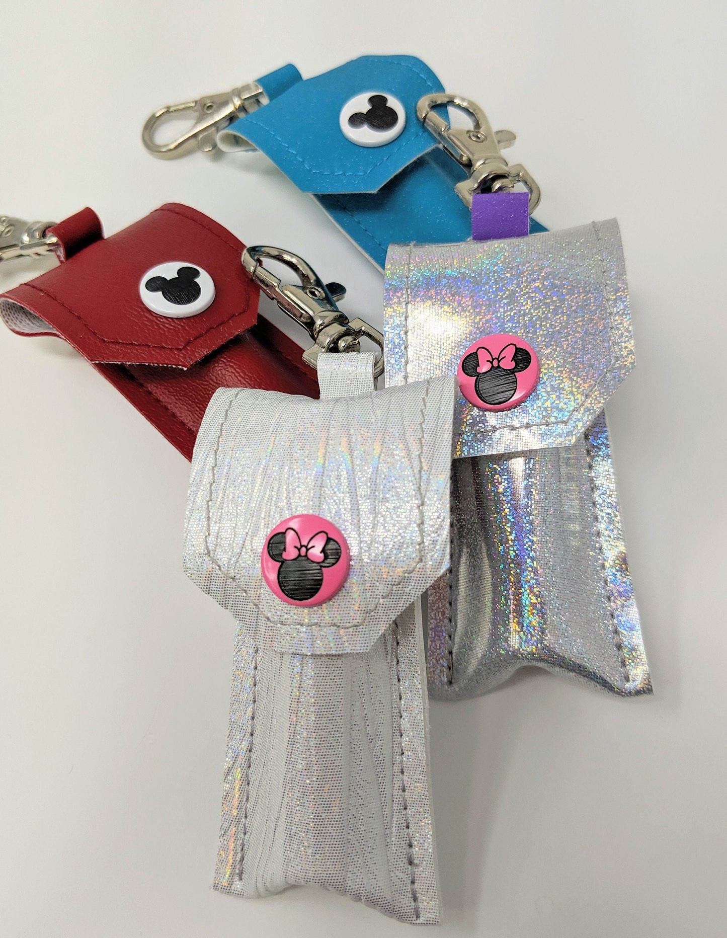 Lip Balm Holders for Keychains or Lanyards