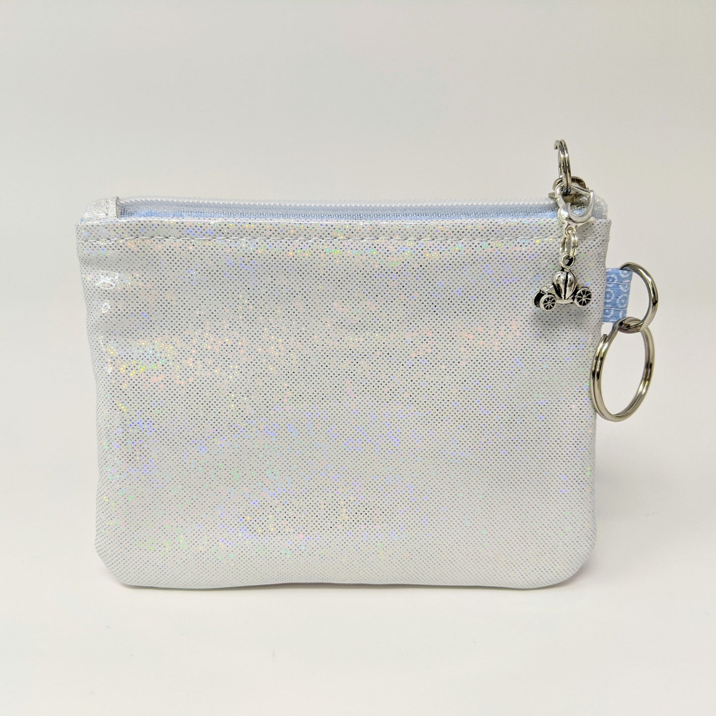 Card and Coin Small Zipper Wallet with Snap Pocket
