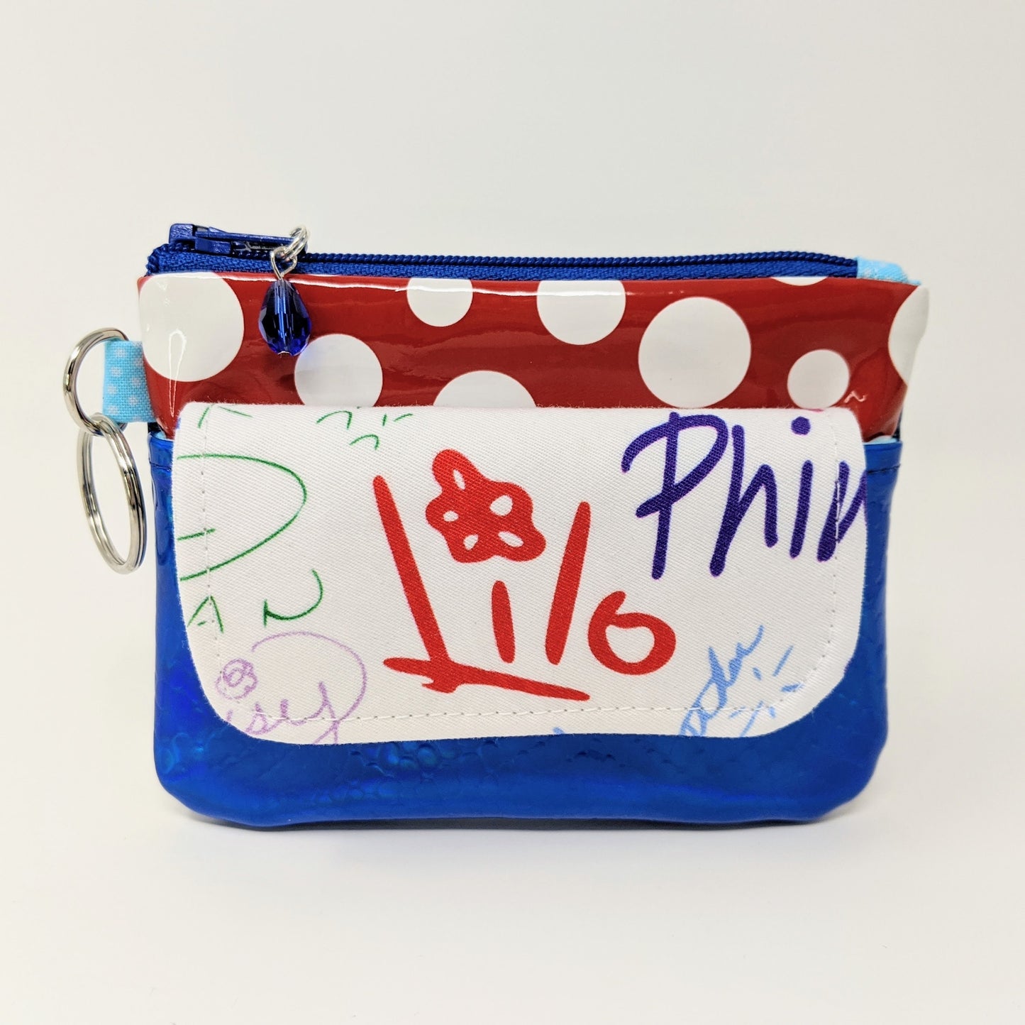 Best Friends Pouch with Snap Pocket, Card Holder