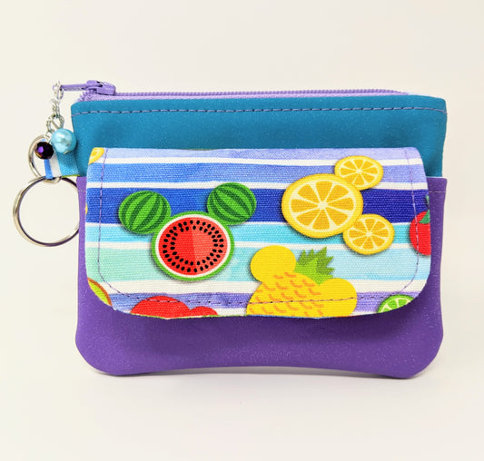 Fruit Flavored Ears Pouch with Snap Pocket