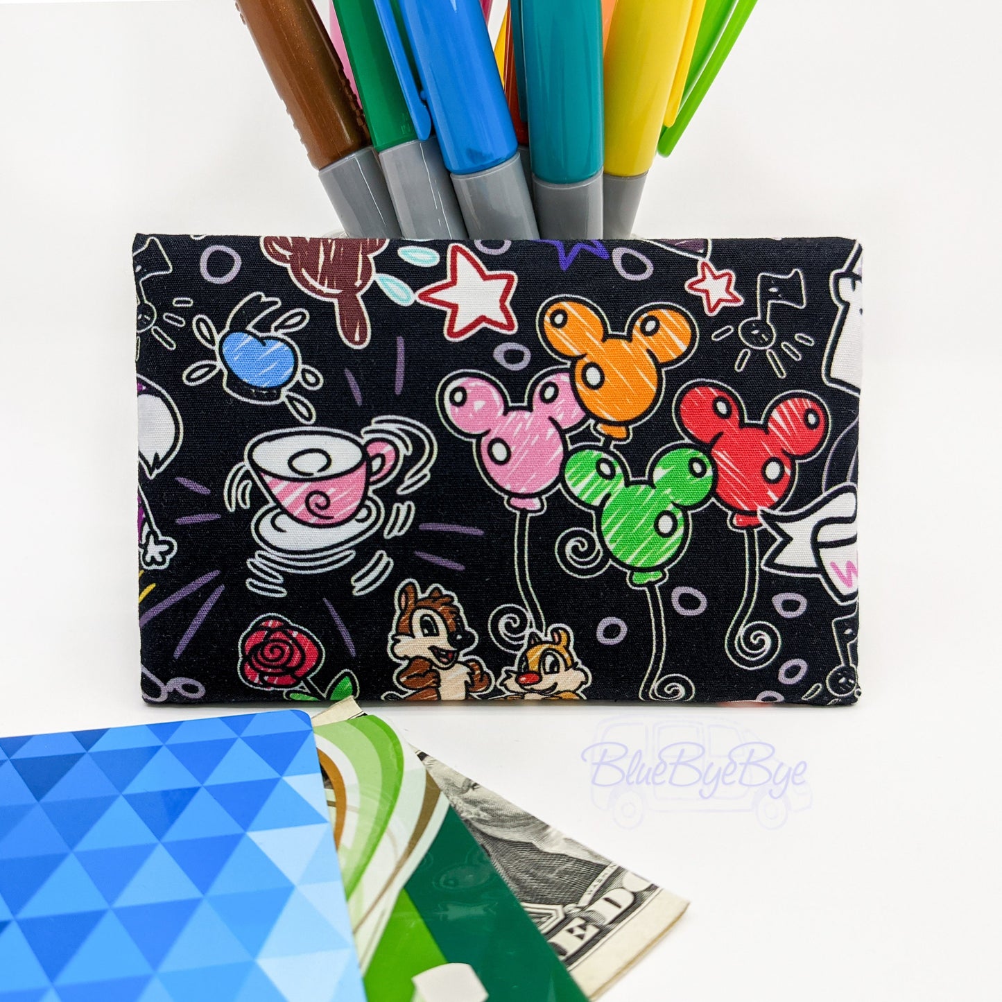 Card and Cash Minimalist Wallet, Gift Card Holder, Small Wallet
