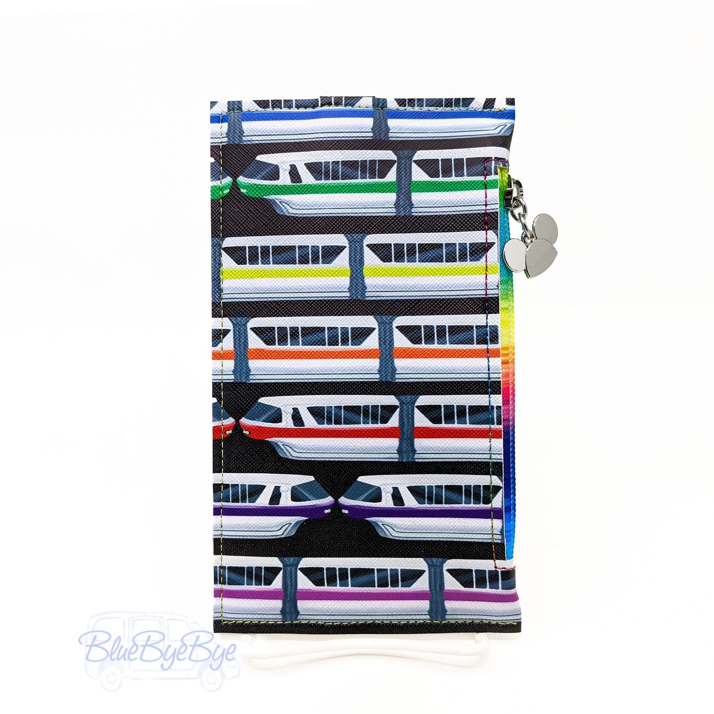 Slim Card Holder Wallet with Zipper Coin Pouch